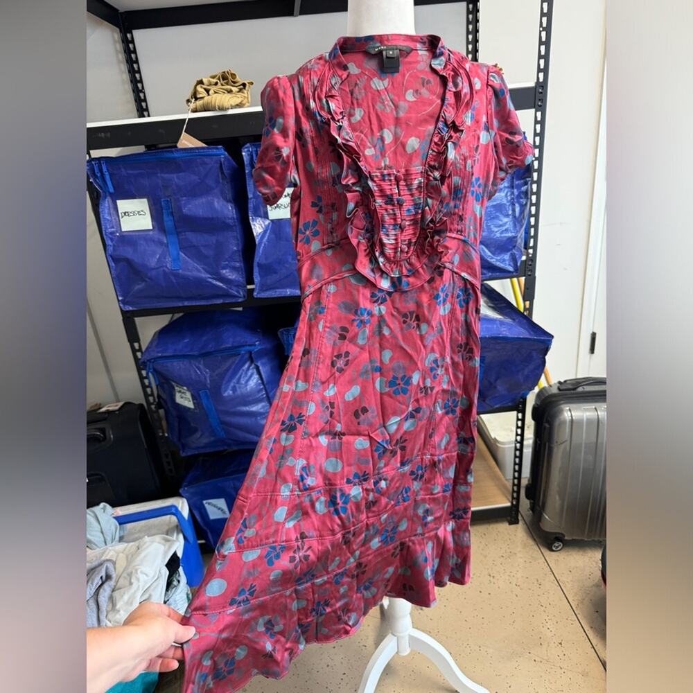 Vintage Marc by Marc Jacobs Silk Floral Dress - Size 2